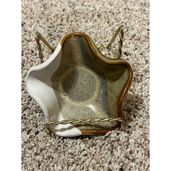 McNeill's Pottery Art Mcneills Pottery Art Ruffle Edge Trinket Dish